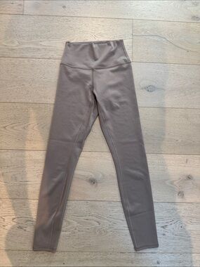 ALO Yoga Girls' High-Waist Leggings in Taupe